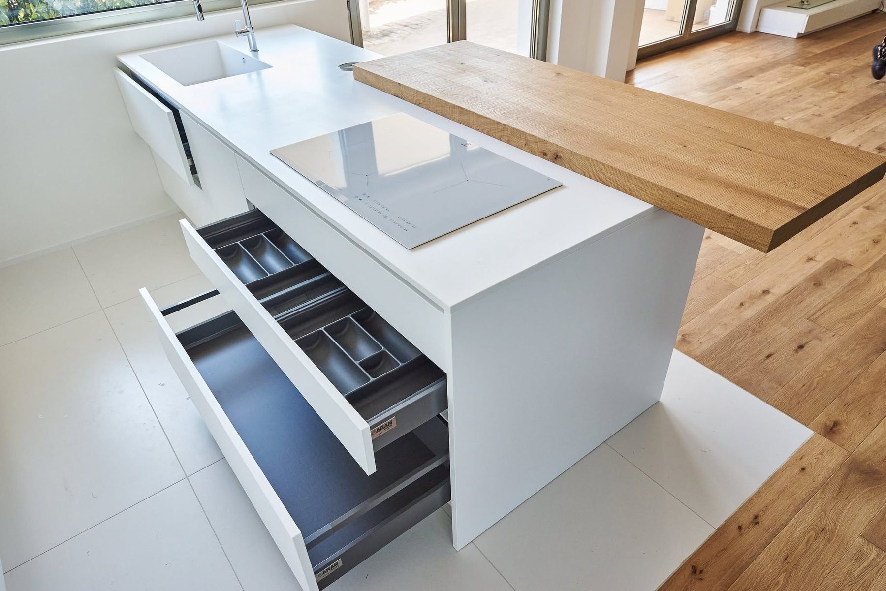 Open space materico — ARAN cucine Store Pescara